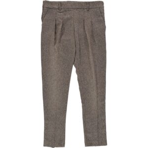 Pantaloni marrone melange Toy G