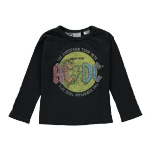 Maglia maniche lunghe nera AC/DC Zara