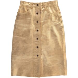 Gonna midi color oro Sandro