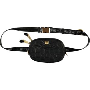 Marsupio nero Moschino