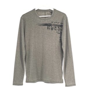 Maglia manica lunga grigia Guess