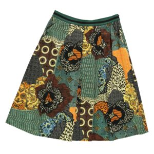 Gonna midi multicolore MYF Fausta Santi