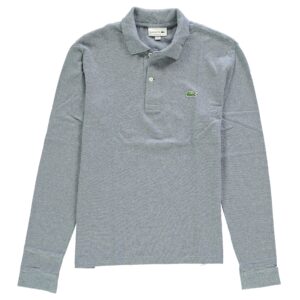 Polo grigia manica lunga Lacoste