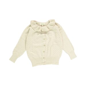 Cardigan color platino Olivier London