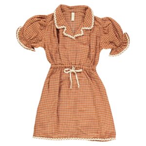 Vestito color mattone Liilu